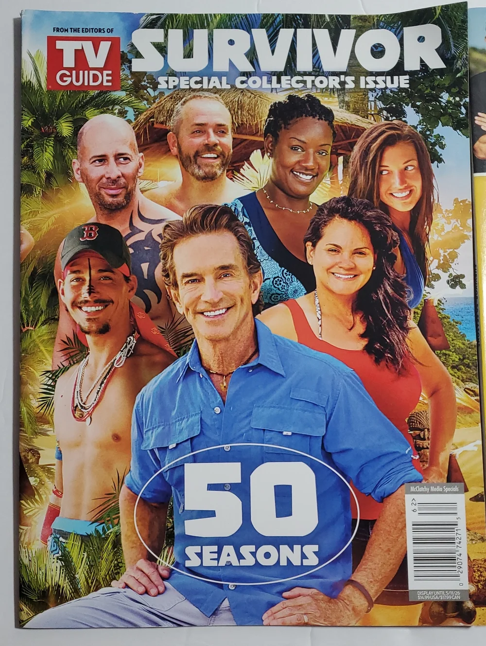Survivor 50 Seasons Special Collector's Issue Lot TV Guide And People Magazine